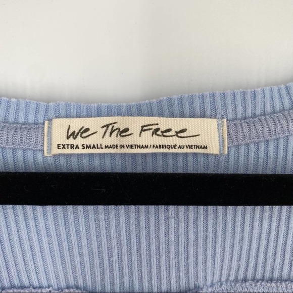 Free People We the Free Thermal V Neck Tee - Picture 3 of 7